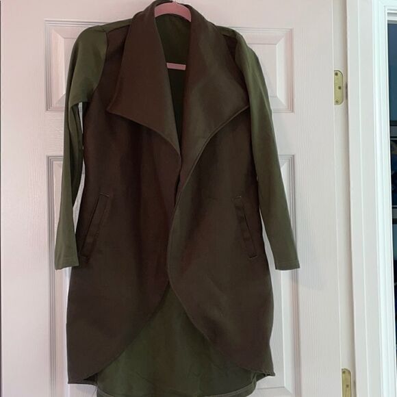 COPY - Suede green jacket - Picture 1 of 4